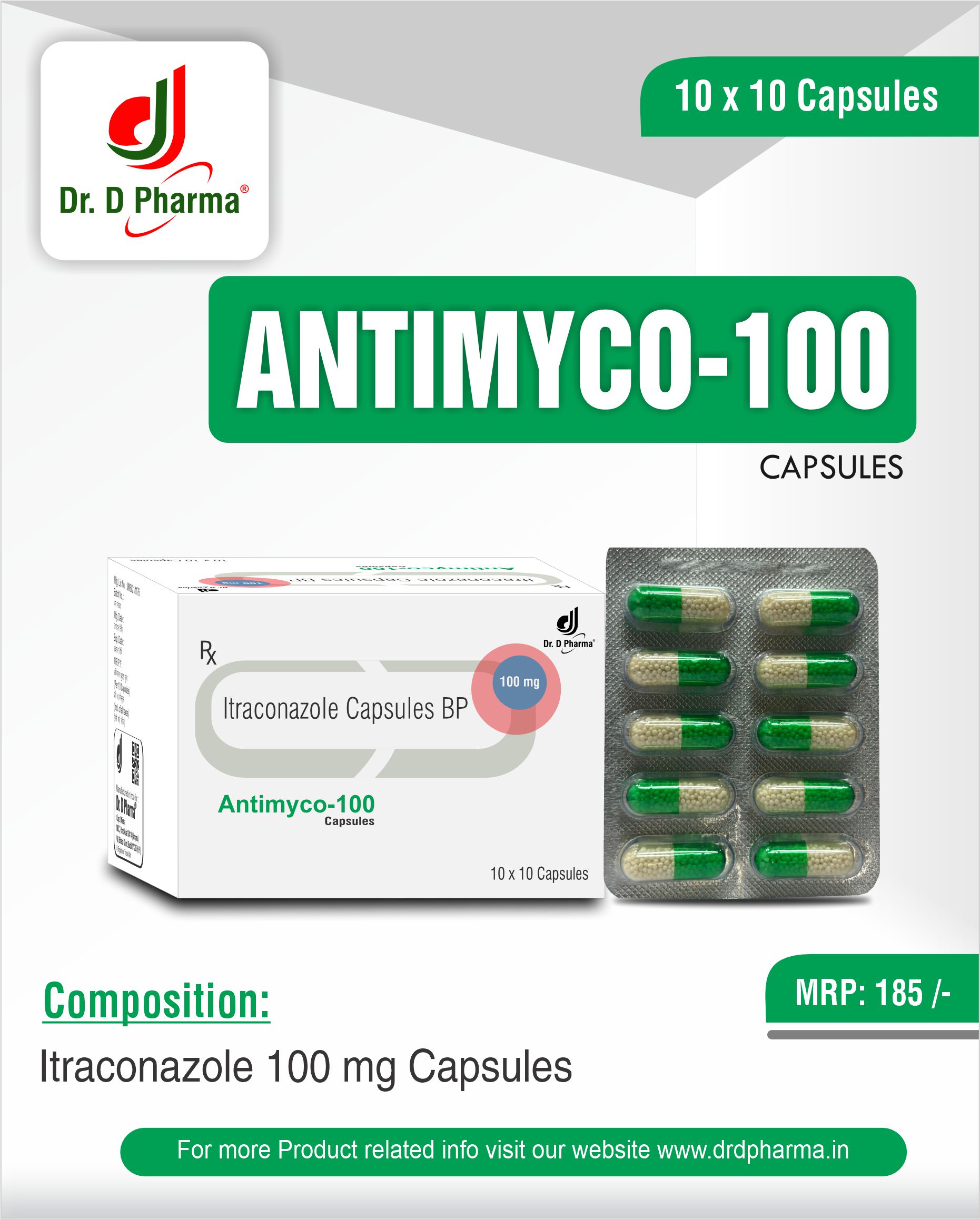 ANTIMYCO-100 Capsules